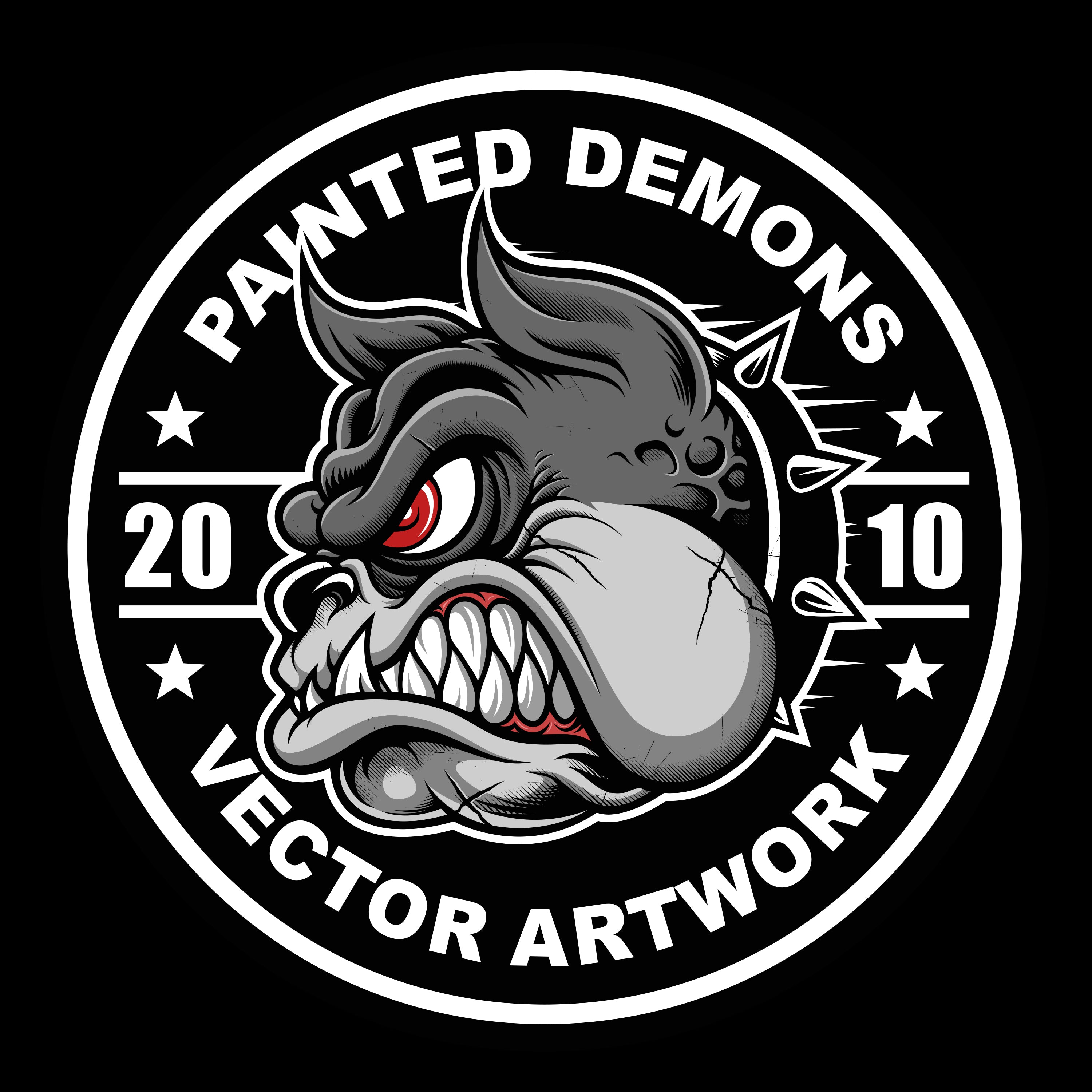 Bull Dog (Vector Art)