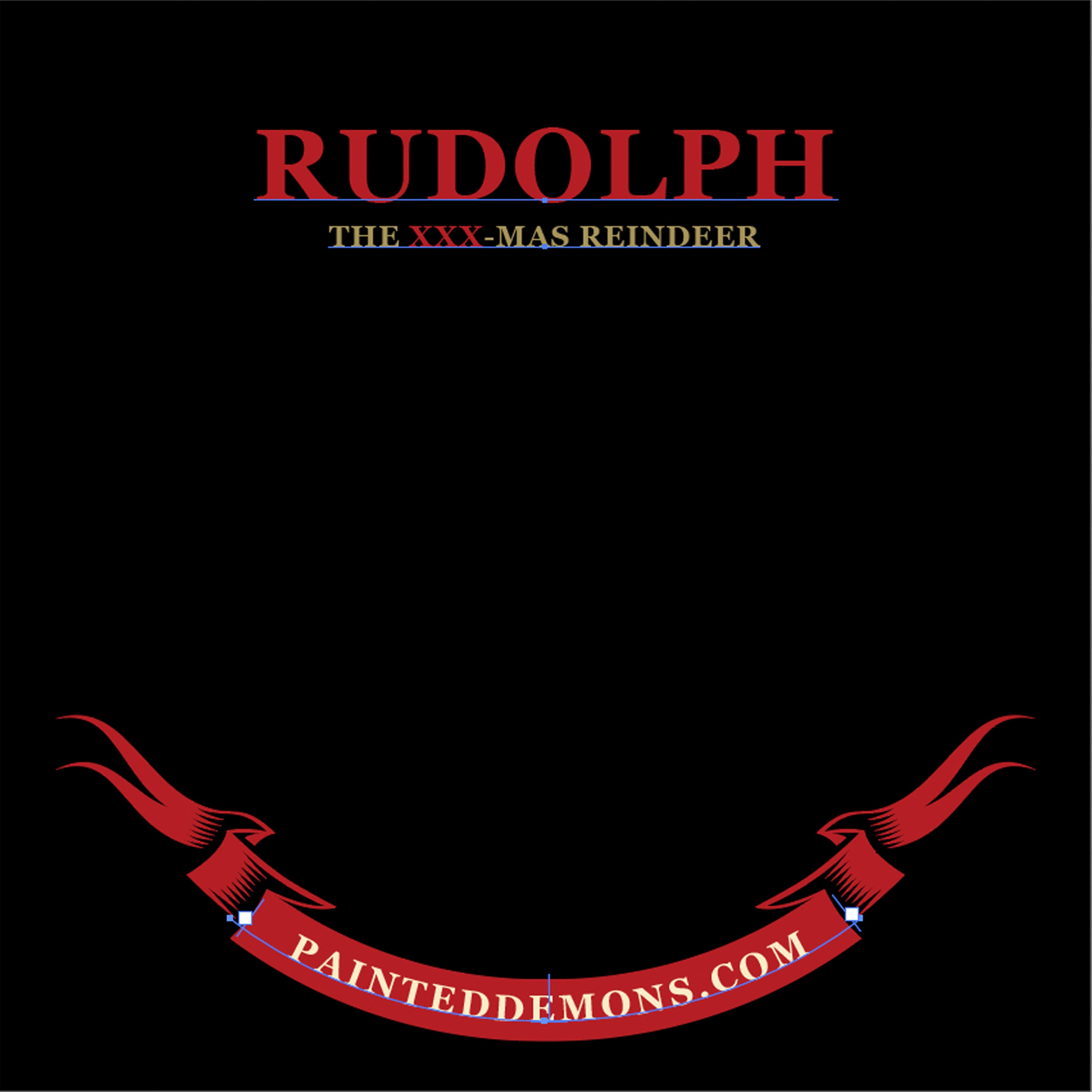 Rudolph Reindeer (Vector Art)