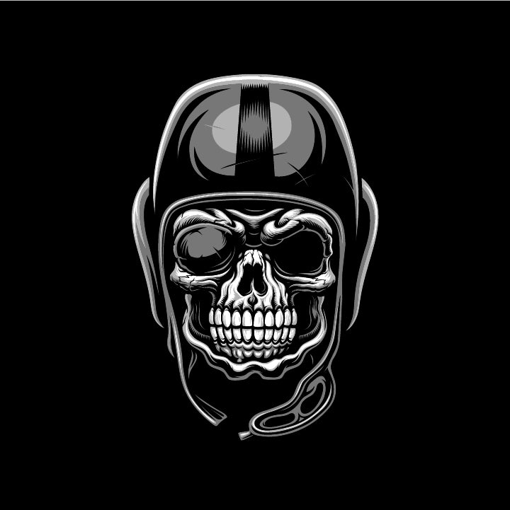 Skull Raider (Vector Art)