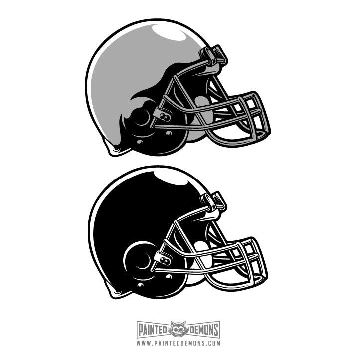 FOOTBALL HELMET (VECTOR ART)