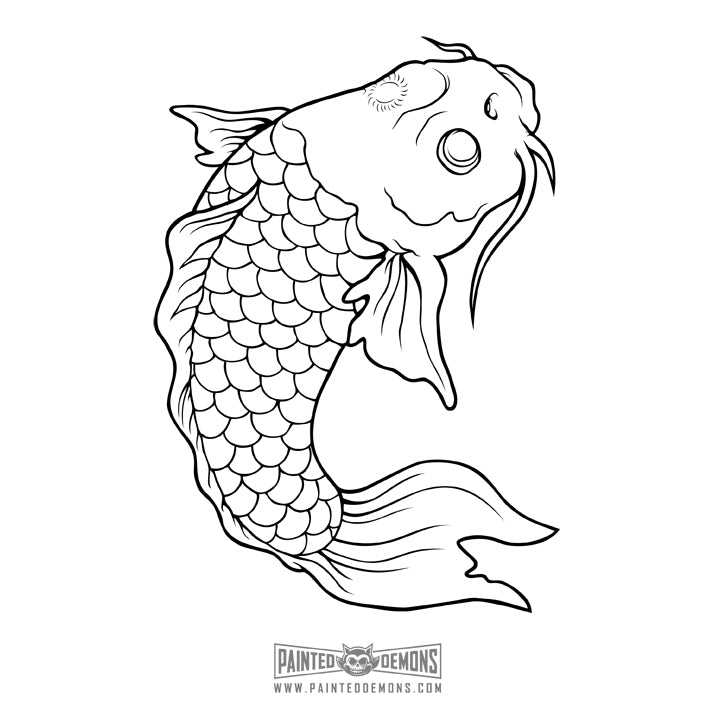 KOI FISH (VECTOR ART)