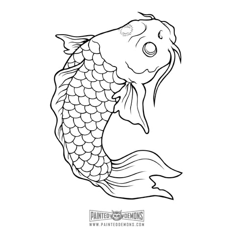 KOI FISH (VECTOR ART)