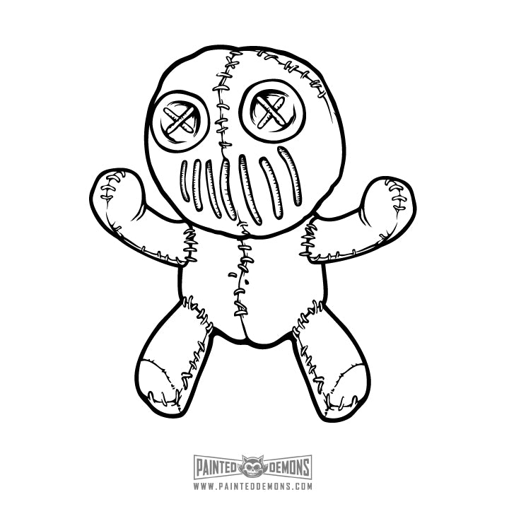 VOODOO DOLL (VECTOR ART)