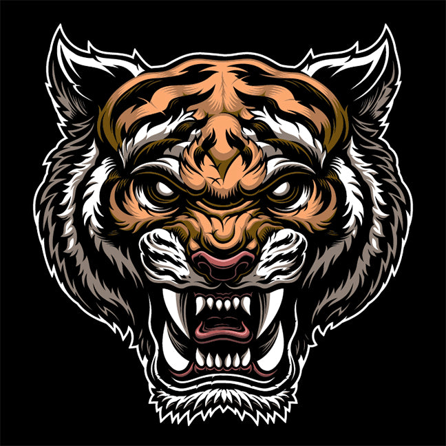 Tiger King (Vector Art)