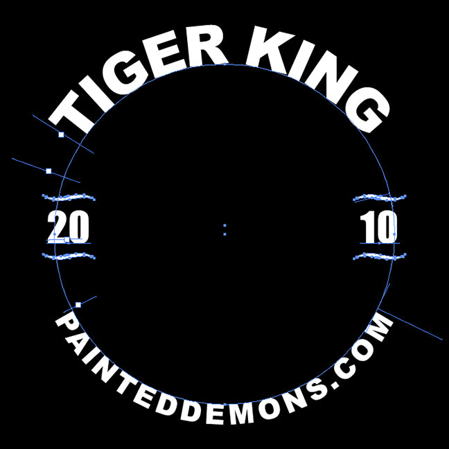 Tiger King (Vector Art)