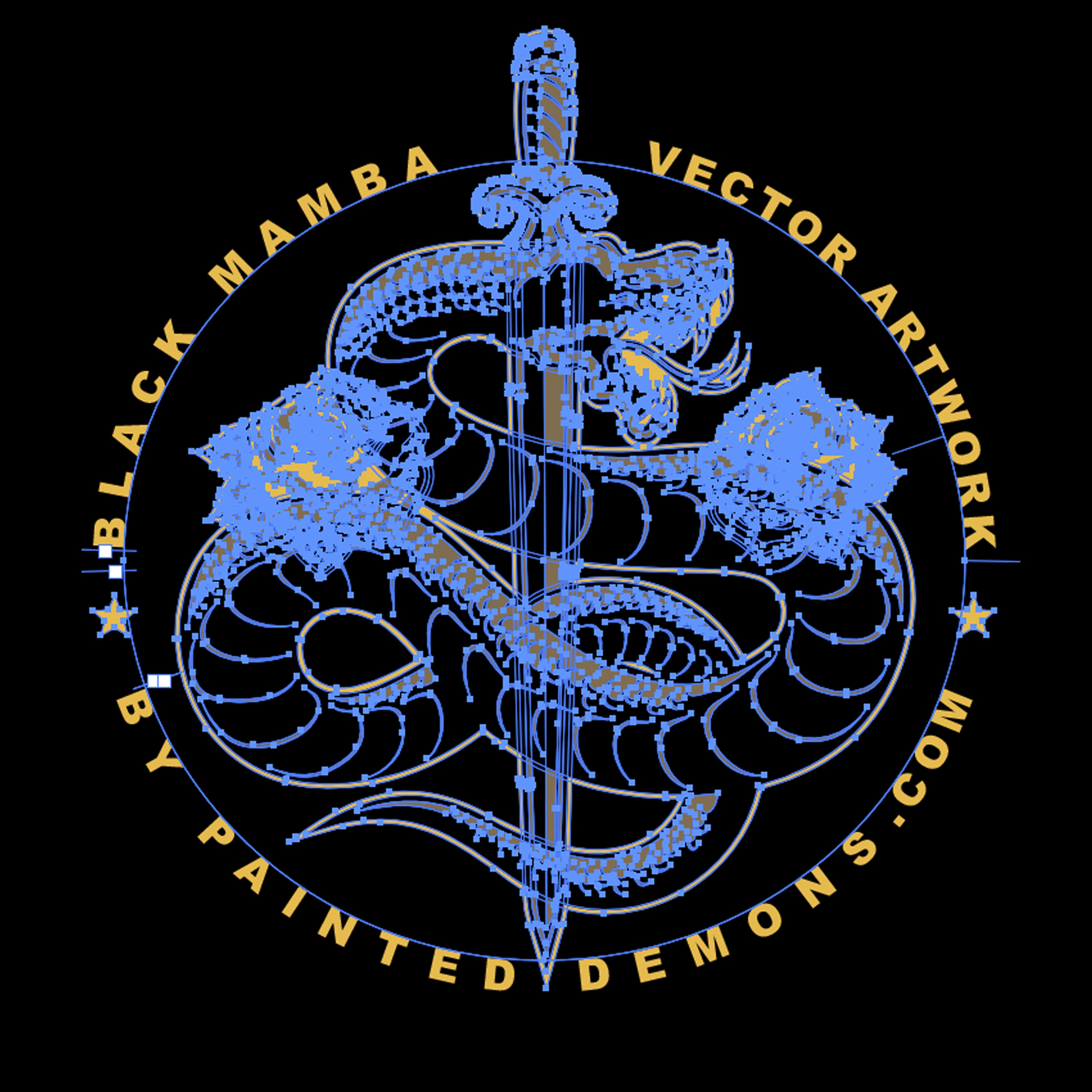 Black Mamba (Vector Art)